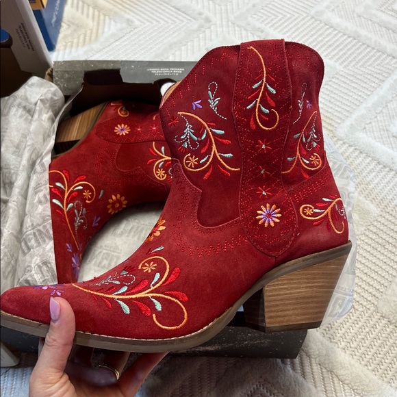 Dingo by Dan Post Sugar Bug Red DI179 - Picture 4 of 10